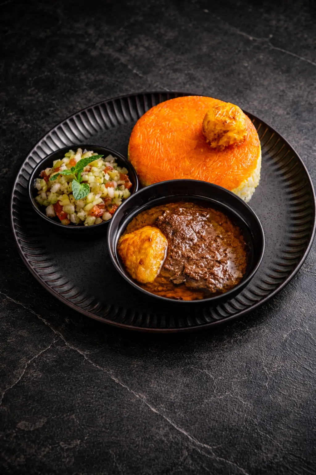 Persian cuisine arrangement
