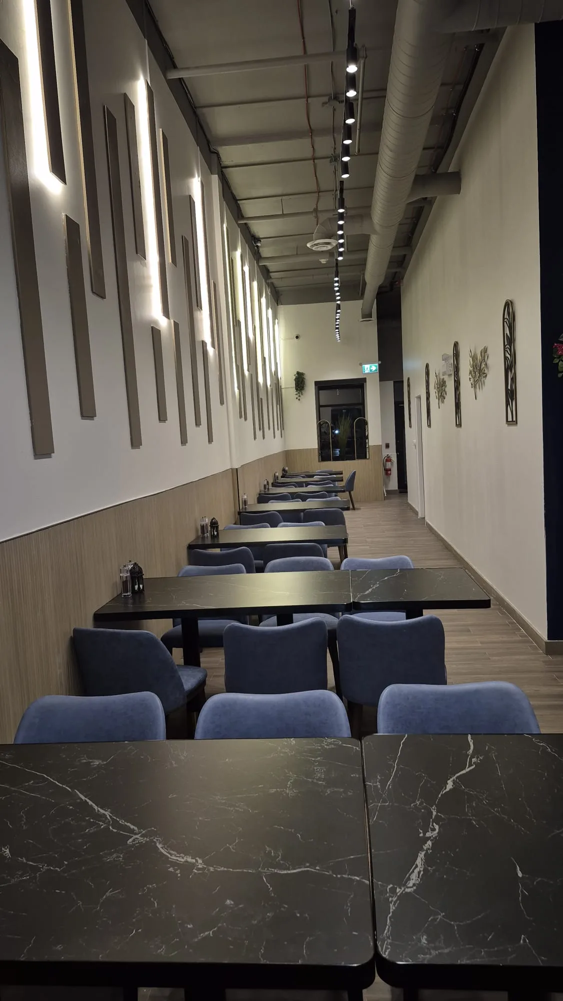 Full restaurant view showing all seating areas