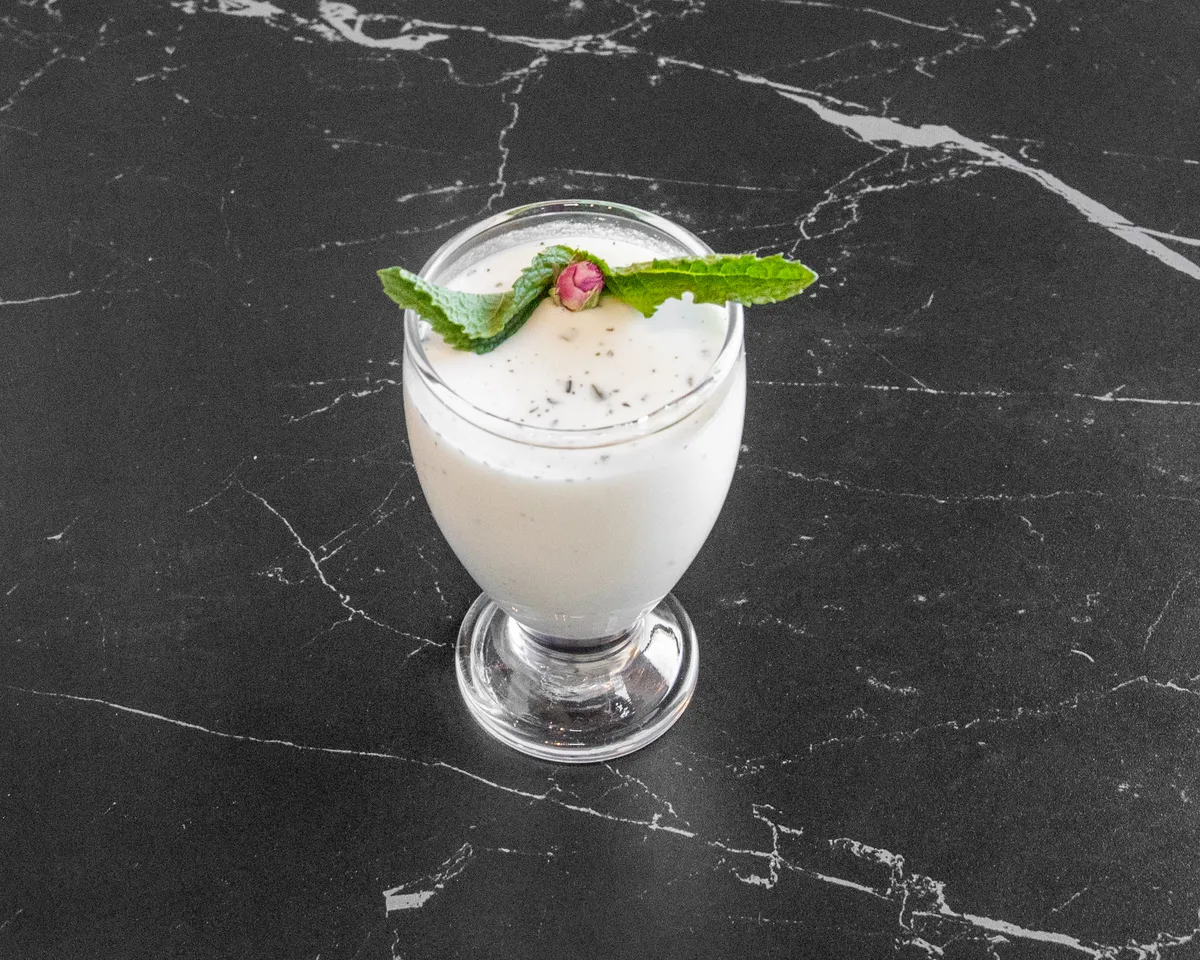 Doogh traditional Persian yogurt drink