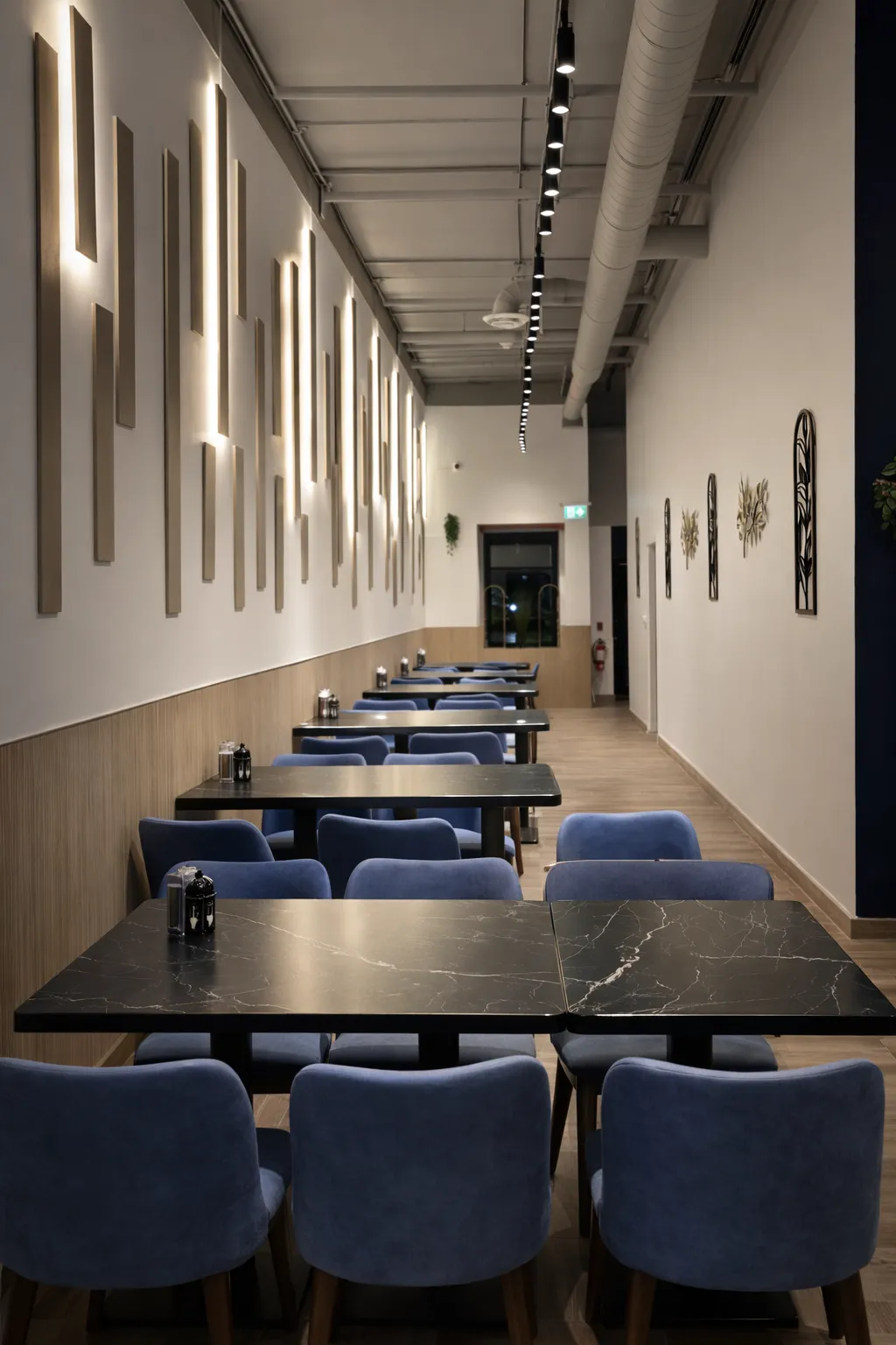 Tiara restaurant dining area render